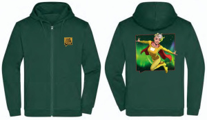 Mikina tmavě zelená pánská