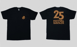Pánské tričko 25. FF černé